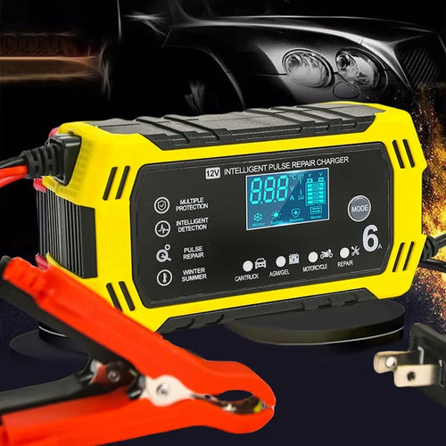Cargador De Bateria Para Carro Y Moto