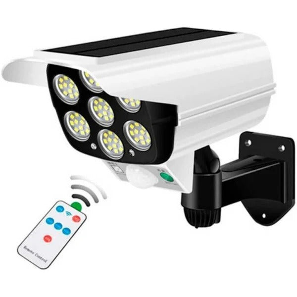 Lampara Led Panel Solar Y Sensor De Movi