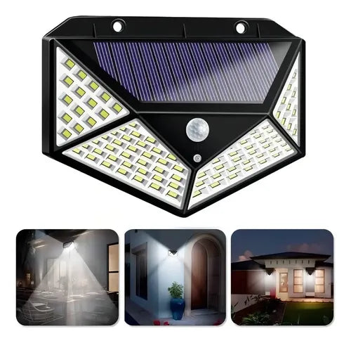 LAMPARA SOLAR 100 LEDS