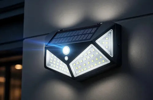 LAMPARA SOLAR 100 LEDS